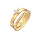 Elli - femmes ensemble solitaire fiançailles avec cristaux de zirconium en argent sterling 925 bagues ... Elli - femmes ensemble solitaire fiançailles avec cristaux de zirconium en argent sterling 925 bagues ...