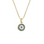 Elli - femmes evil eye pendentif avec cristaux en argent sterling 925 colliers 1 pieces female Elli - femmes evil eye pendentif avec cristaux en argent sterling 925 colliers 1 pieces female