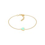Elli - femmes heart love turquoise summer adjustable en argent sterling 925 plaqué or bracelets 1 pieces ... Elli - femmes heart love turquoise summer adjustable en argent sterling 925 plaqué or bracelets 1 pieces ...