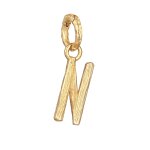 Elli - femmes lettre n look organique en argent sterling 925 plaqué or charmes et pendentifs 1 pieces ... Elli - femmes lettre n look organique en argent sterling 925 plaqué or charmes et pendentifs 1 pieces ...