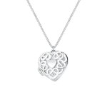Elli - femme médaillon coeur ornement de pendentif ludique en argent sterling 925 colliers 1 pieces female ... Elli - femme médaillon coeur ornement de pendentif ludique en argent sterling 925 colliers 1 pieces female ...