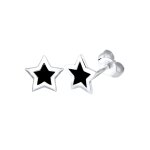 Elli - femme motif Étoile classique avec Émail en argent sterling 925 boucles d'oreilles 1 pieces female ... Elli - femme motif Étoile classique avec Émail en argent sterling 925 boucles d'oreilles 1 pieces female ...