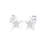 Elli - femme motif toile classique avec mail en argent sterling 925 boucles d'oreilles 1 pieces female ...