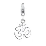 Elli - femmes om pendentif symbole de force talisman en argent sterling 925 charmes et pendentifs 1 pieces ...