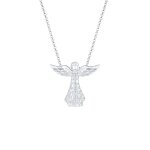 Elli - femme pendentif d'ange en argent sterling 925 avec cristaux colliers 1 pieces female
