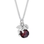 Elli - femmes pendentif ange avec cristal en argent sterling 925 colliers 1 pieces female