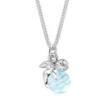 Elli - femmes pendentif ange avec cristal en argent sterling 925 colliers 1 pieces female