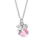 Elli - femmes pendentif ange avec cristal en argent sterling 925 colliers 1 pieces female
