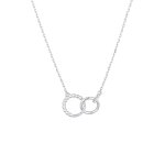 Elli - femmes pendentif anneaux Élégant boule entrelacé couleur argent avec cristaux colliers 1 pieces ... Elli - femmes pendentif anneaux Élégant boule entrelacé couleur argent avec cristaux colliers 1 pieces ...