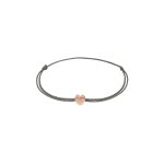 Elli - femmes pendentif c?ur lastique basique avec nylon bleu en argent sterling 925 bracelets 1 pieces ...