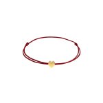 Elli - femmes pendentif c?ur lastique basique avec nylon bleu en argent sterling 925 bracelets 1 pieces ...