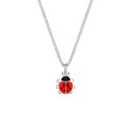 Elli - femme pendentif coccinelle enfant Émail - (925 / 1000) argent colliers 1 pieces female Elli - femme pendentif coccinelle enfant Émail - (925 / 1000) argent colliers 1 pieces female