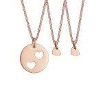 Elli - femme pendentif coeur basique en argent sterling 925 coffret de bijoux 1 pieces female