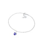 Elli - femme pendentif coeur filigrane avec cristaux en argent sterling 925 bracelets 1 pieces female ...
