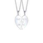 Elli - femme pendentif coeur kit de seize pièces - (925 / 1000) argent colliers 1 pieces female Elli - femme pendentif coeur kit de seize pièces - (925 / 1000) argent colliers 1 pieces female