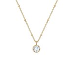 Elli - femme pendentif lgant avec cristaux en argent sterling 925 colliers 1 pieces female