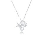 Elli - femmes pendentif Étoile de mer coquillage maritime en argent sterling 925 colliers 1 pieces female ... Elli - femmes pendentif Étoile de mer coquillage maritime en argent sterling 925 colliers 1 pieces female ...
