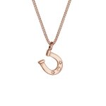 Elli - femme pendentif fer à cheval coeur talisman - (925 / 1000) argent colliers 1 pieces female Elli - femme pendentif fer à cheval coeur talisman - (925 / 1000) argent colliers 1 pieces female