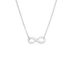 Elli - femmes pendentif infinity infinit symbole en argent sterling 925 colliers 1 pieces female