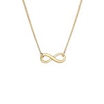 Elli - femmes pendentif infinity infinit symbole en argent sterling 925 colliers 1 pieces female
