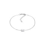 Elli - femmes pendentif lettre m basique en argent sterling 925 bracelets 1 pieces female
