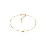 Elli - femmes pendentif lettre m basique en argent sterling 925 bracelets 1 pieces female
