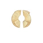 Elli premium - femmes pendentif d'oreilles go tendance en argent sterling 925 plaqu or boucles d'oreilles ...