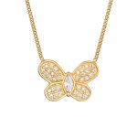 Elli - femmes pendentif papillon étincelant tendance avec zirconia en argent sterling 925 colliers 1 ... Elli - femmes pendentif papillon étincelant tendance avec zirconia en argent sterling 925 colliers 1 ...