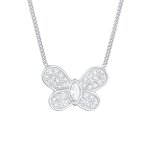Elli - femmes pendentif papillon étincelant tendance avec zirconia en argent sterling 925 colliers 1 ... Elli - femmes pendentif papillon étincelant tendance avec zirconia en argent sterling 925 colliers 1 ...
