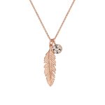 Elli - femmes pendentif plume boho avec cristal en argent sterling 925 colliers 1 pieces female Elli - femmes pendentif plume boho avec cristal en argent sterling 925 colliers 1 pieces female