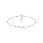 Elli - femme pendentif de renne flocon de neige en argent sterling 925 bracelets 1 pieces female