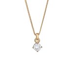 Elli premium - femmes pendentif solitaire étincelant avec moissanite en argent sterling 925 colliers ... Elli premium - femmes pendentif solitaire étincelant avec moissanite en argent sterling 925 colliers ...