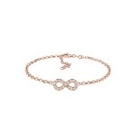 Elli - femmes symbole de l'infini avec cristaux en argent sterling 925 plaqué or rose bracelets 1 pieces ... Elli - femmes symbole de l'infini avec cristaux en argent sterling 925 plaqué or rose bracelets 1 pieces ...