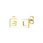 Elli - femme tendance au motif carré du clou d'oreilleen en argent sterling 925 boucles d'oreilles 1 ... Elli - femme tendance au motif carré du clou d'oreilleen en argent sterling 925 boucles d'oreilles 1 ...