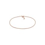 Elli - femmes torsad base intemporel tendance rglable en argent 925 sterling chanes de cheville 1 ...