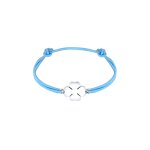 Elli - femmes trèfle à quatre feuilles porte - bonheur en argent sterling 925 plaqué or rose bracelets ... Elli - femmes trèfle à quatre feuilles porte - bonheur en argent sterling 925 plaqué or rose bracelets ...