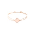 Elli - femmes trèfle à quatre feuilles porte - bonheur en argent sterling 925 plaqué or rose bracelets ... Elli - femmes trèfle à quatre feuilles porte - bonheur en argent sterling 925 plaqué or rose bracelets ...