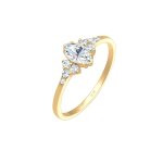Elli - femmes valentin marquise avec cristaux en argent sterling 925 bagues 1 pieces female