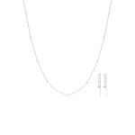 Elli - geo kugel minimal basic 925 silber rond coffret de bijoux 1 pieces female