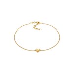 Elli - kids c?ur amour mignon t ajustable en argent sterling 925 chanes de cheville 1 pieces female ...