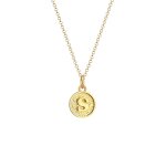 Elli - lettre s pendentif basic collier femme - (925 / 1000) argent colliers 1 pieces female