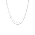 Elli - liens à couches pour dames oval basic blogger trend filigree en argent sterling 925 colliers 1 ... Elli - liens à couches pour dames oval basic blogger trend filigree en argent sterling 925 colliers 1 ...