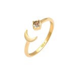 Elli - lune pour dames avec astre spirituel en quartz tourmaline 925 / 1000 argent massif bagues 1 pieces ... Elli - lune pour dames avec astre spirituel en quartz tourmaline 925 / 1000 argent massif bagues 1 pieces ...