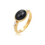 Elli premium - onyx noir bague femme - (925 / 1000) argent bagues 1 pieces female Elli premium - onyx noir bague femme - (925 / 1000) argent bagues 1 pieces female