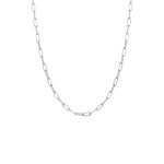 Elli - optique  grosses chanes ovales pour dames en argent 925 sterling colliers 1 pieces female