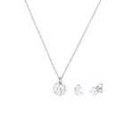 Elli - parure pour dames martelée en 925 / 1000 argent massif coffret de bijoux 1 pieces female Elli - parure pour dames martelée en 925 / 1000 argent massif coffret de bijoux 1 pieces female