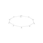 Elli - pendentif choker ball pour dames en 925 / 1000 argent massif colliers 1 pieces female