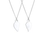 Elli - pendentif coeur de dame pendentif demi - copine partenaire bond love en argent sterling 925 ... Elli - pendentif coeur de dame pendentif demi - copine partenaire bond love en argent sterling 925 ...
