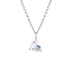 Elli - femme pendentif c?ur amour romantique avec cristaux en argent sterling 925 colliers 1 pieces female ...