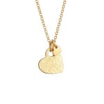 Elli - pendentif coeur femme amour look organique tendance en argent sterling 925 plaqué or colliers ... Elli - pendentif coeur femme amour look organique tendance en argent sterling 925 plaqué or colliers ...